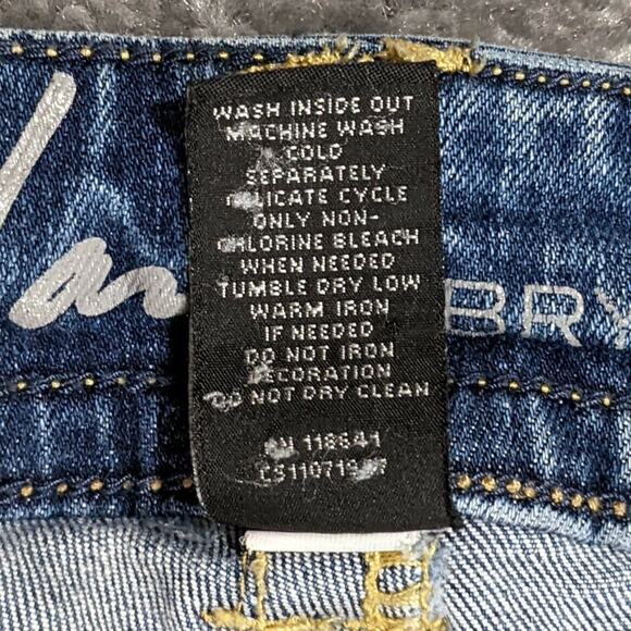 Lane‎ Bryant Bootcut Jeans Women Size 26 Slim Genius Fit Inseam 26.5" Raw Hem - Picture 8 of 12